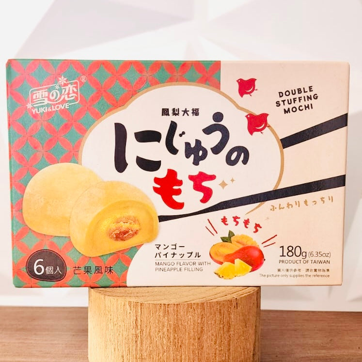 Yuki&Love - Doble Stuffing Mochi (Mango with Pineapple)