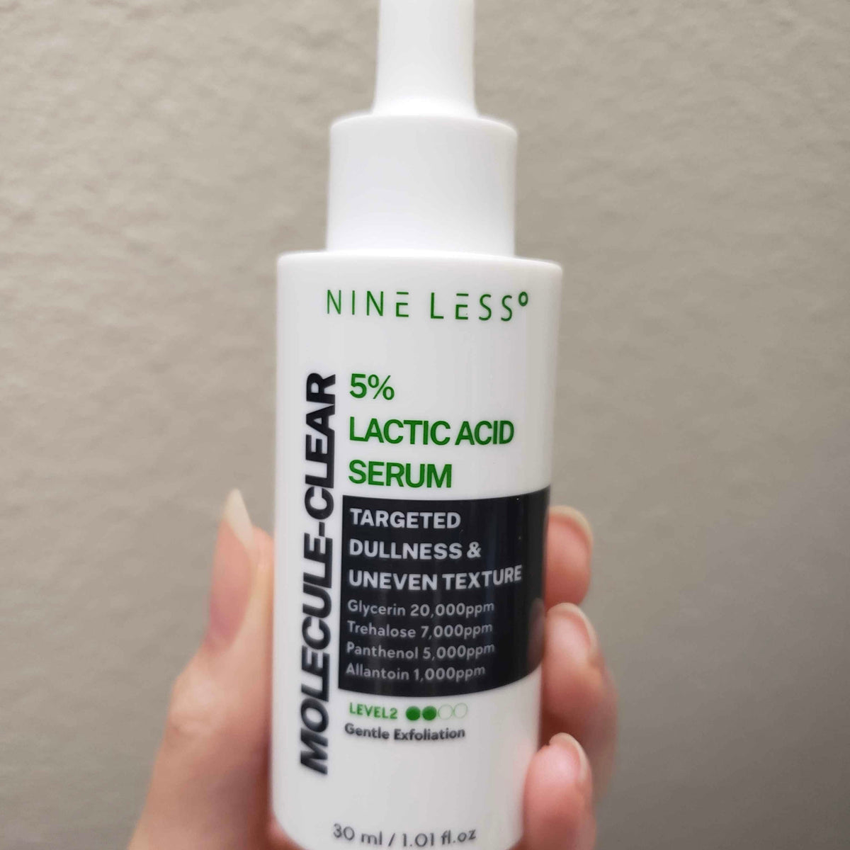 NINE LESS - Molecule-Clear Lactic Acid Serum 30ml