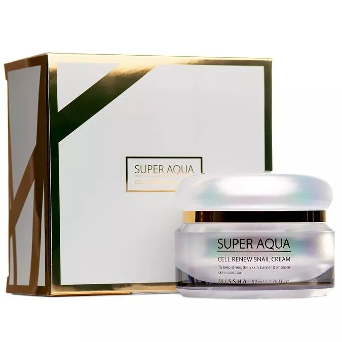 Missha - Super Aqua Cell Renew Snail Cream 52ml