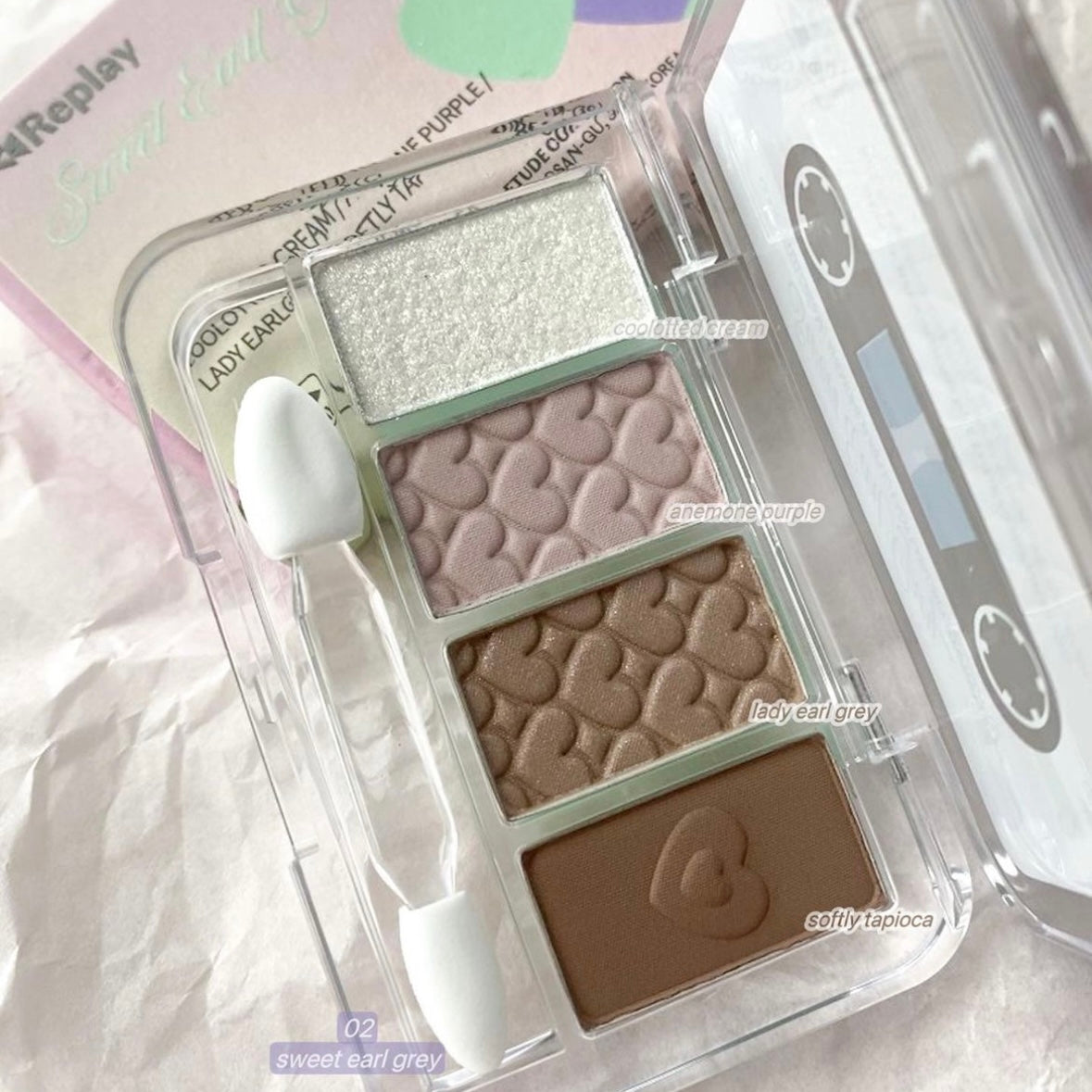 Etude x Shinee REPLAY Play Color Eyes - #Sweet Earl Grey 02