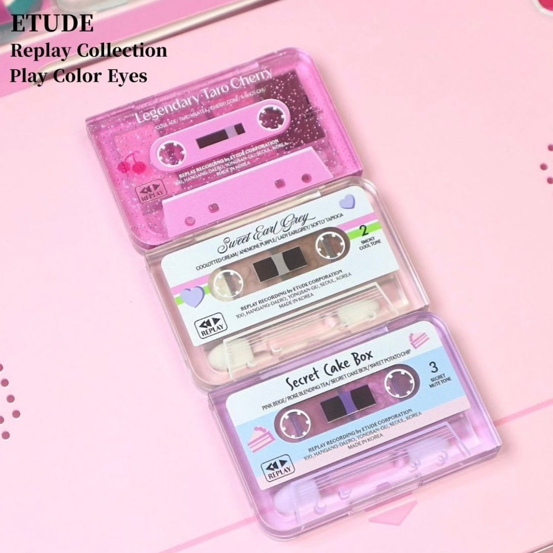 Etude x Shinee REPLAY Play Color Eyes - #Legendary Taro Cherry 01