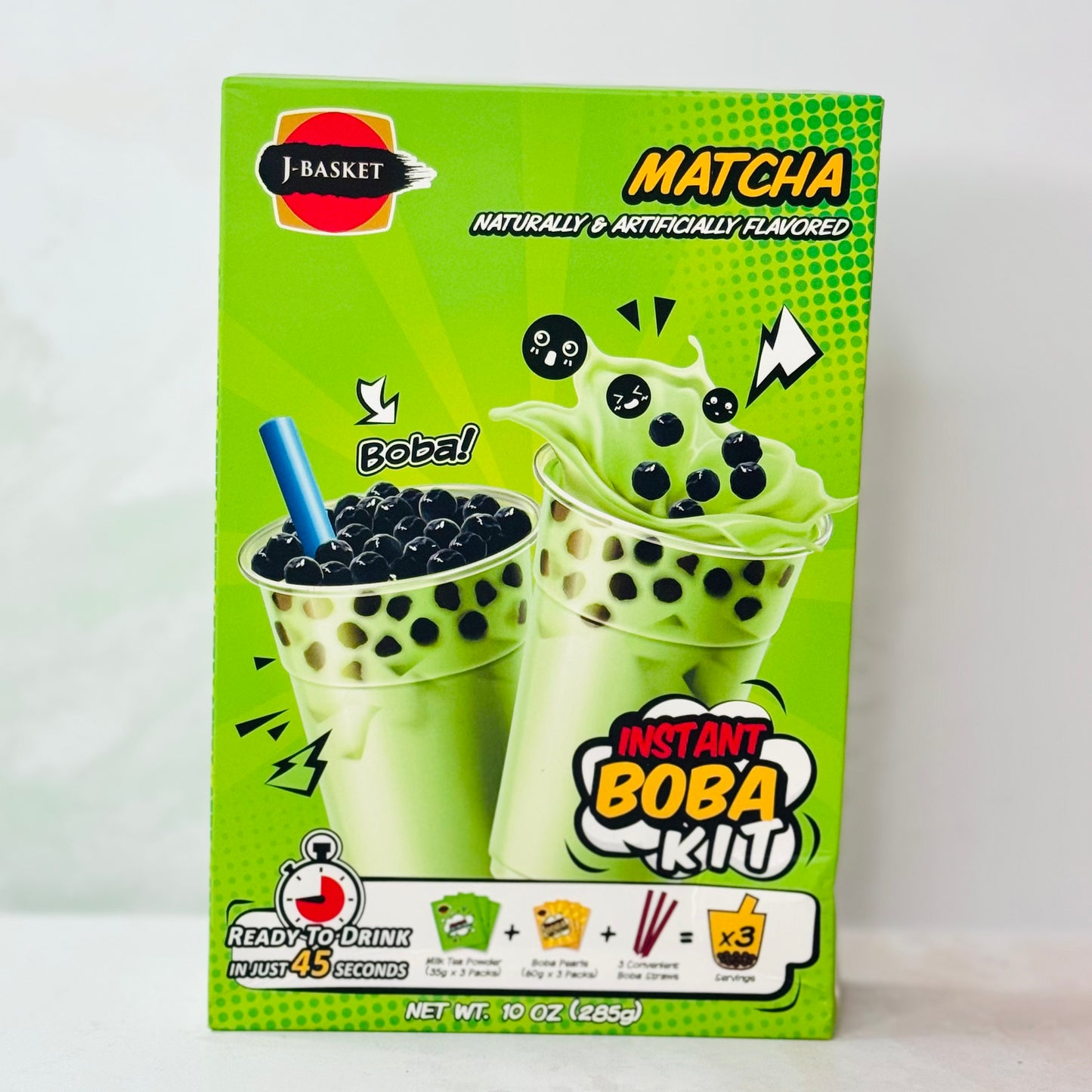 Matcha Instant Boba Kit