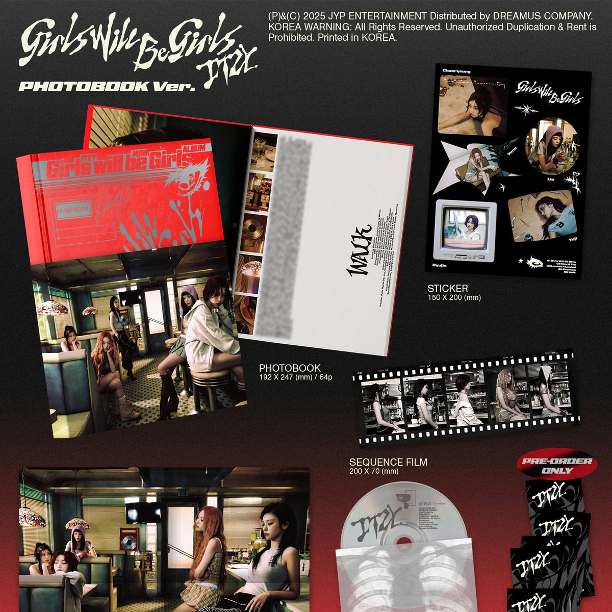 ITZY - [Girls Will Be Girls] (Photobook Ver.)