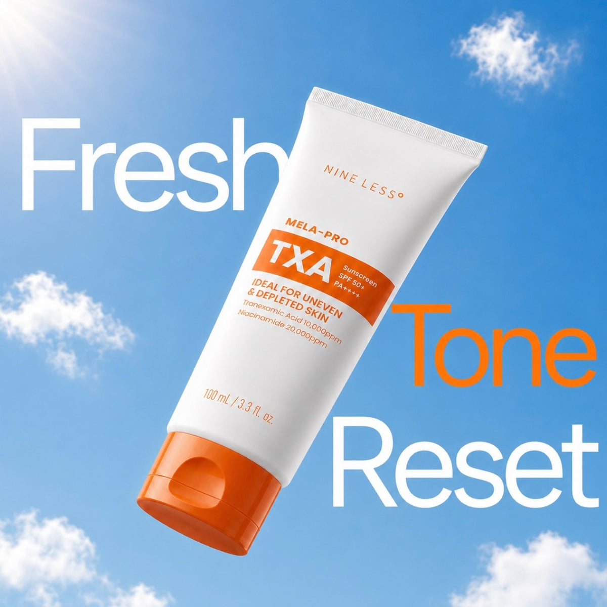 Nine Less - Mela-Pro TXA Sunscreen SPF50+ PA++++ 50ml