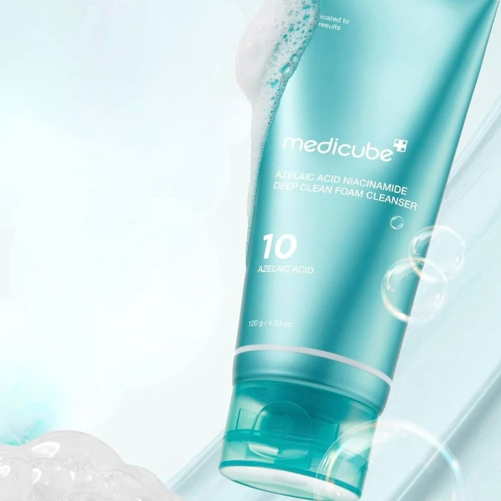 medicube - Azelaic Acid Niacinamide Deep Clean Foam Cleanser 120g