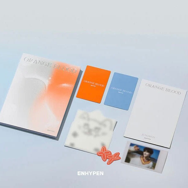 ENHYPEN - 5th Mini Album ORANGE BLOOD (Random ver.)