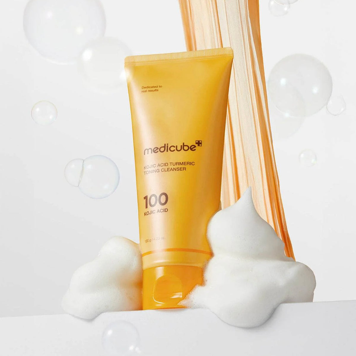 medicube - Kojic Acid Turmeric Toning Cleanser 120g