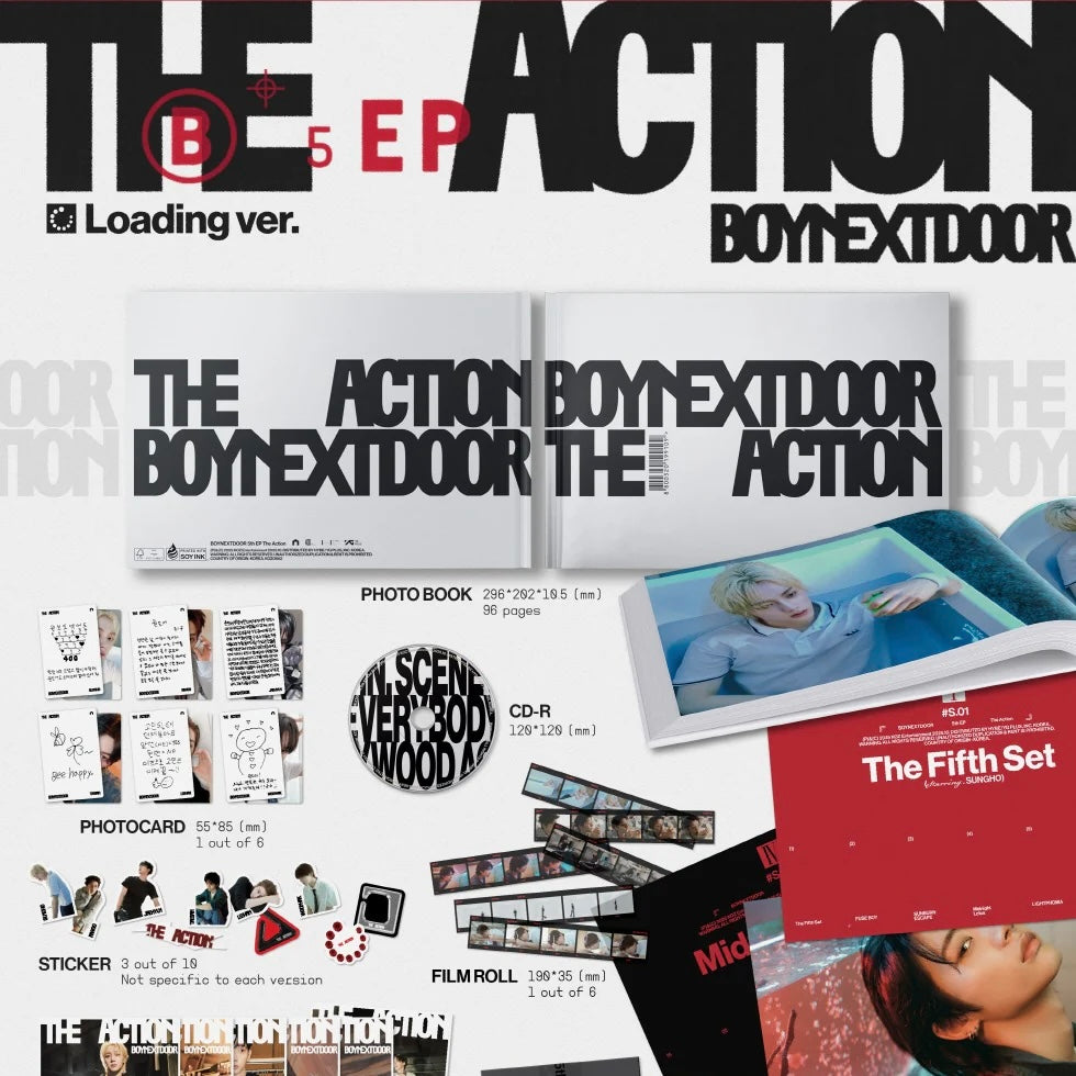 BOYNEXTDOOR - 5th EP [The Action] (PLATEADO)