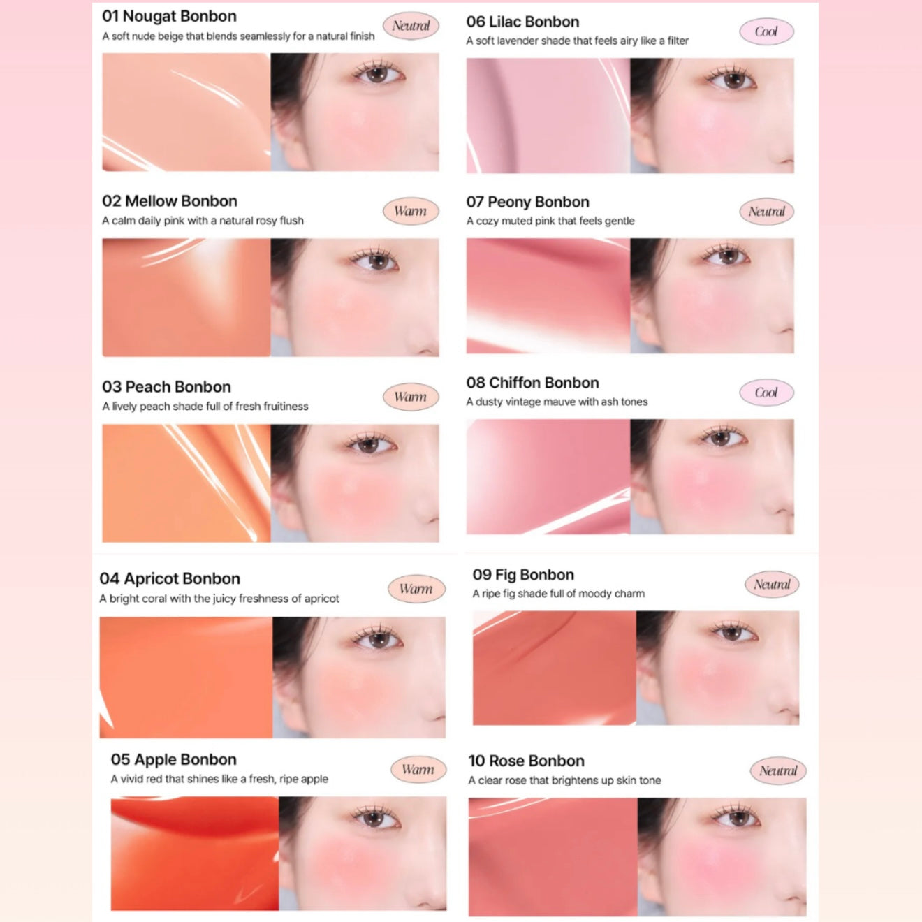 Dear.A - BonBon Glow Cheek 05 Apple BonBon