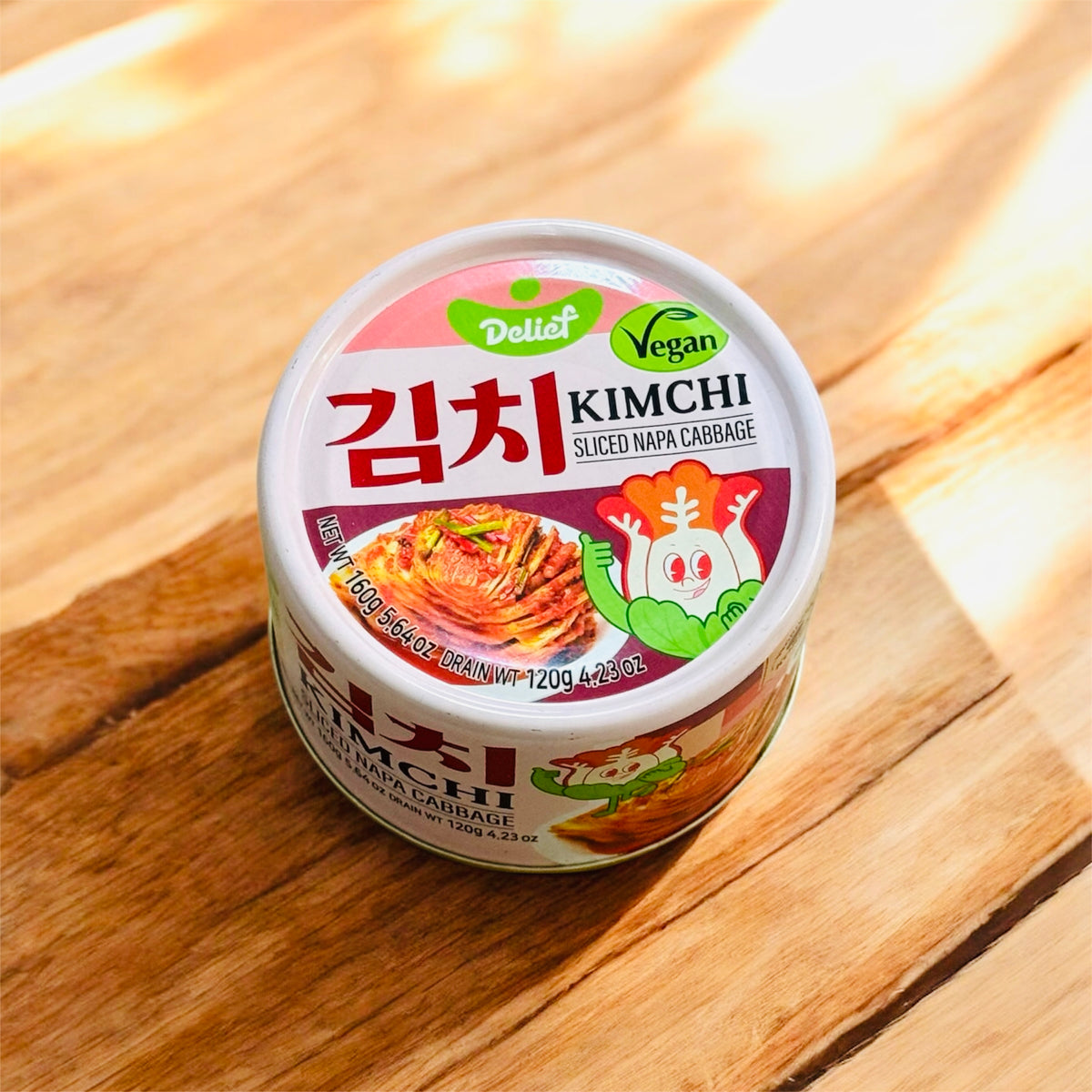 Delief - Vegan Kimchi Sliced Napa Cabbage