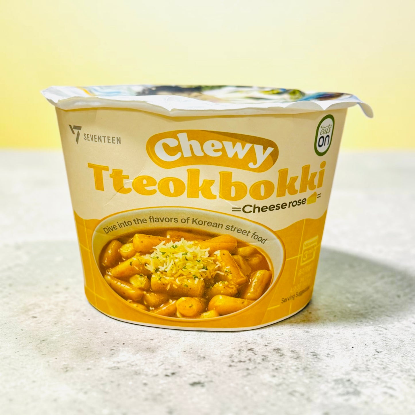 EatsOn - Chewy Tteokbokki Cheese 🧀 Rose (medio picante)