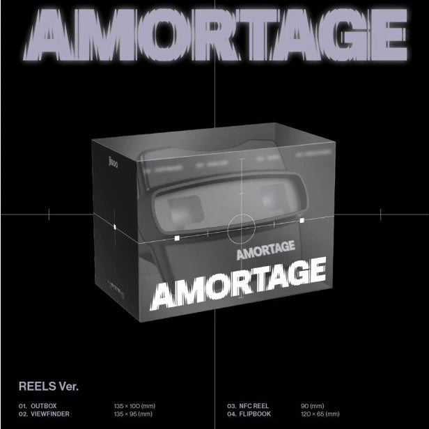 JISOO - mini album [AMORTAGE] (REELS Ver,)