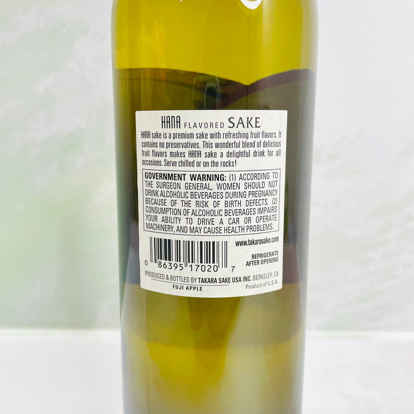 Hana Flavored Sake - Fuji Apple 750ml