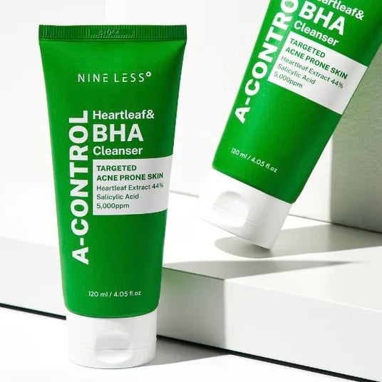 Nine Less - A-Control Heartleaf & BHA Cleanser