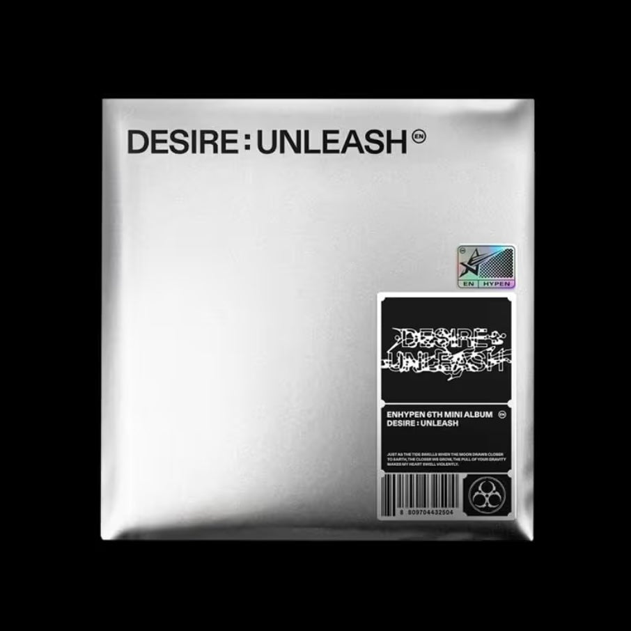 ENHYPEN - 6th mini album [DESIRE : UNLEASH] (ENGENE ver.) (7 TYPES Random)