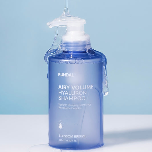 KUNDAL - Airy Volume Hyaluron Blossom Breeze Shampoo 500ML