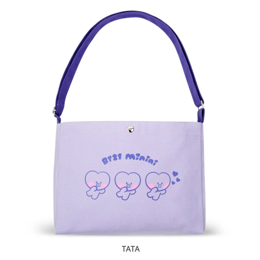 BTS - BT21 minini CANVAS CROSS BAG TATA