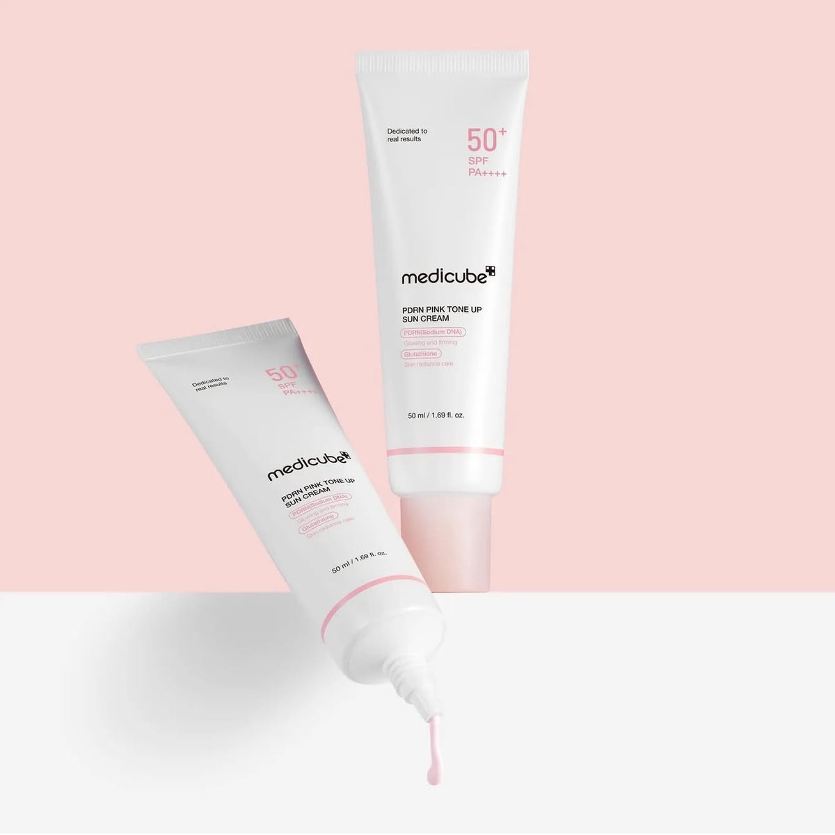 medicube - PDRN Pink Tone Up Sun Cream SPF50+  PA++++ 50ml