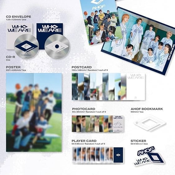 AHOF - 1st mini album [WHO WE ARE] (PHOTOBOOK Ver.)