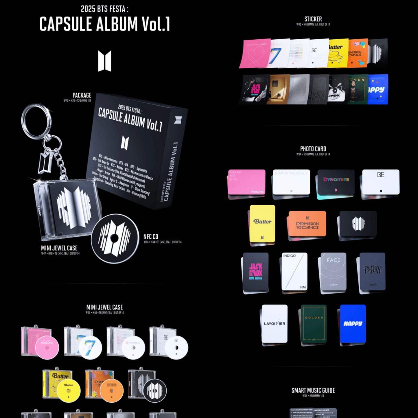BTS - 2025 BTS FESTA [CAPSULE ALBUM VOL.1]