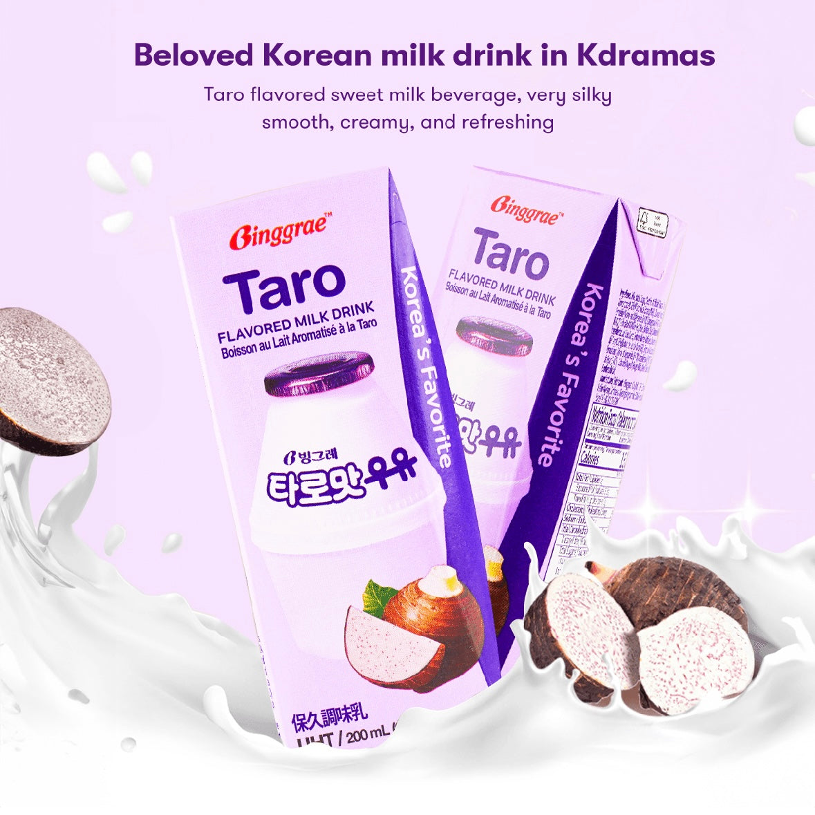 Yogurt Coreano - Taro