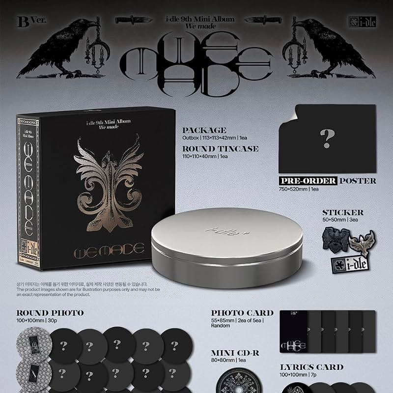 i-del - 9th Mini Album •We Made• [Crown Ver.]
