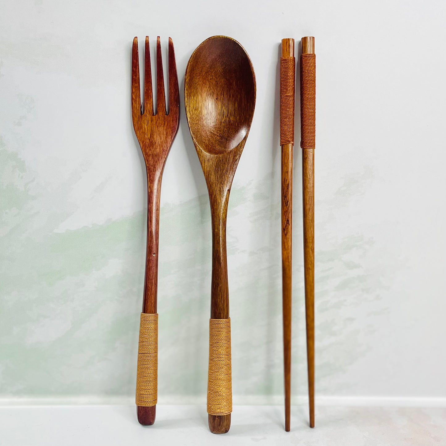 Set de palillos de bambú