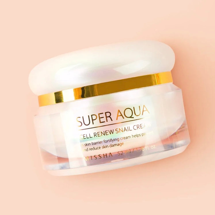 Missha - Super Aqua Cell Renew Snail Cream 52ml