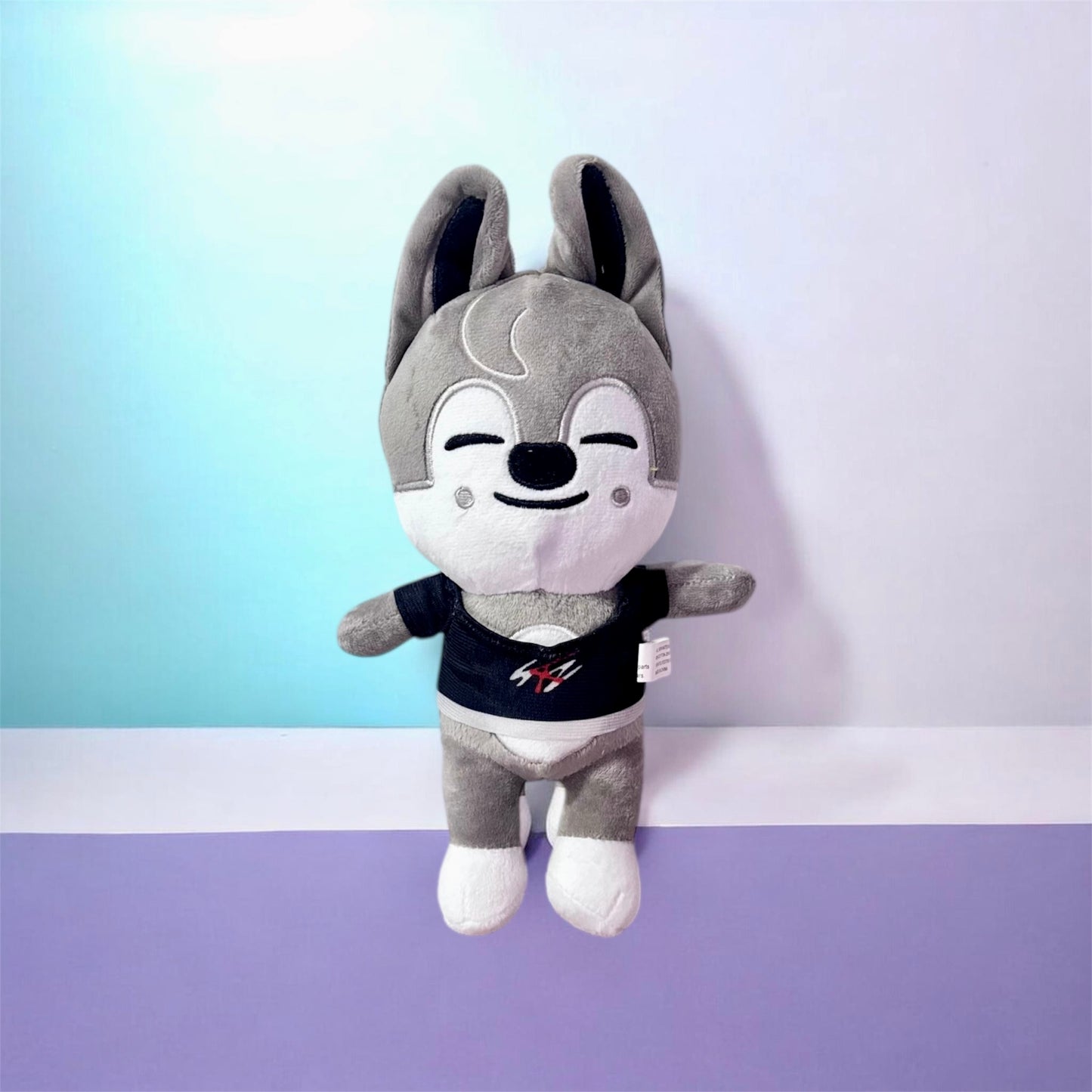 SKZOO Mini Plush – MANIAC ver. (World Tour) - (Wolf Chan Ver.)