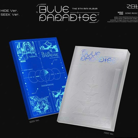 ZEROBASEONE - 5TH MINI ALBUM [BLUE PARADISE] (2 TYPES Random)