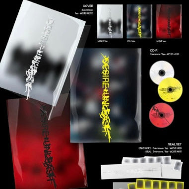 ENHYPEN - 6th mini album [DESIRE : UNLEASH] (3 TYPE Random)