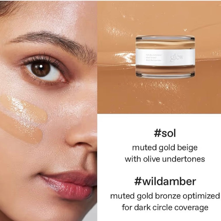 Glow - Not Dry Concealer #sol #wildamber 10g