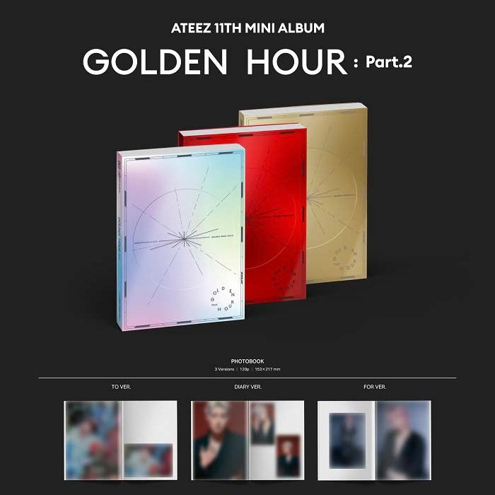 ATEEZ - 11TH MINI ALBUM – GOLDEN HOUR : Part.2