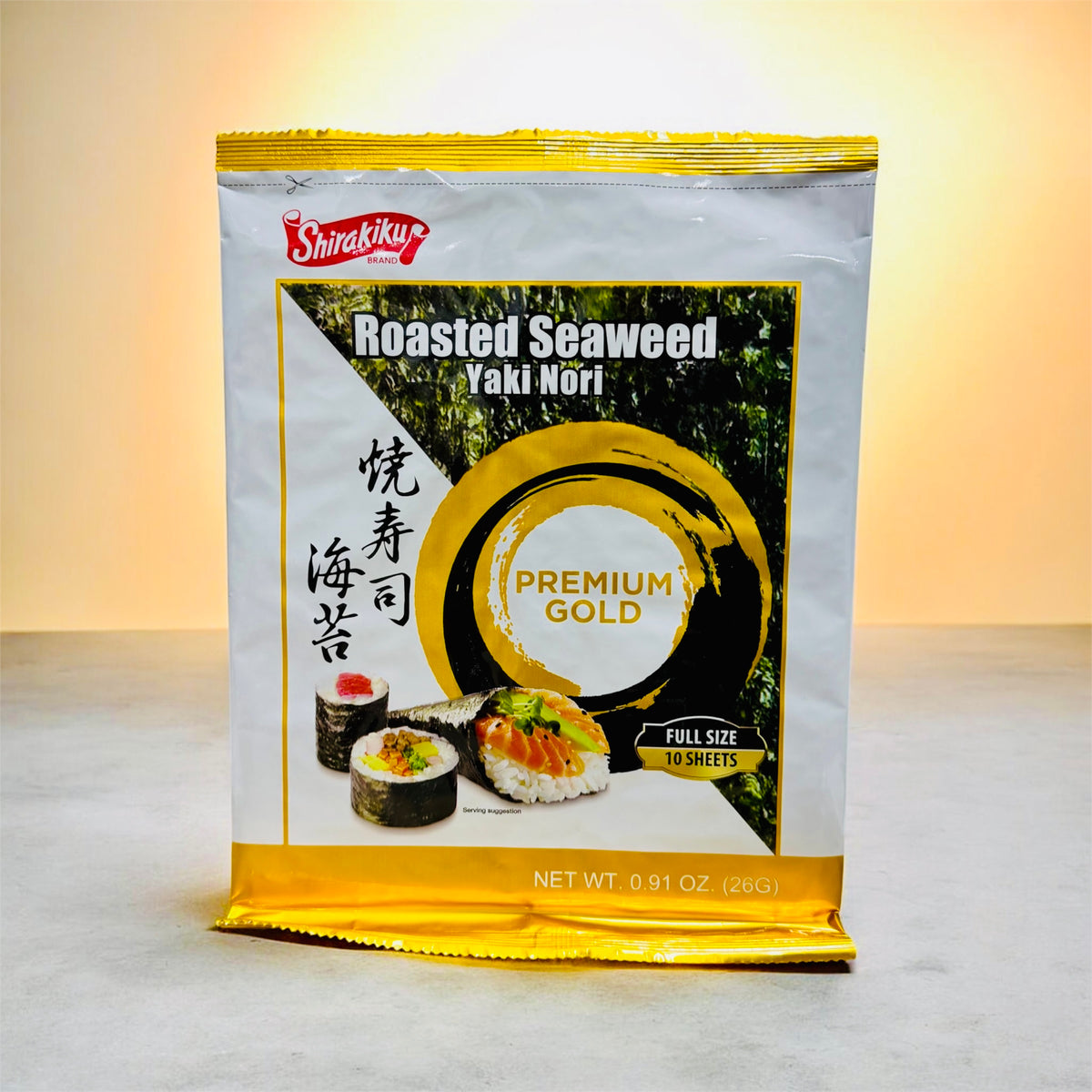 Yaki Nori roasted Seaweed Gold