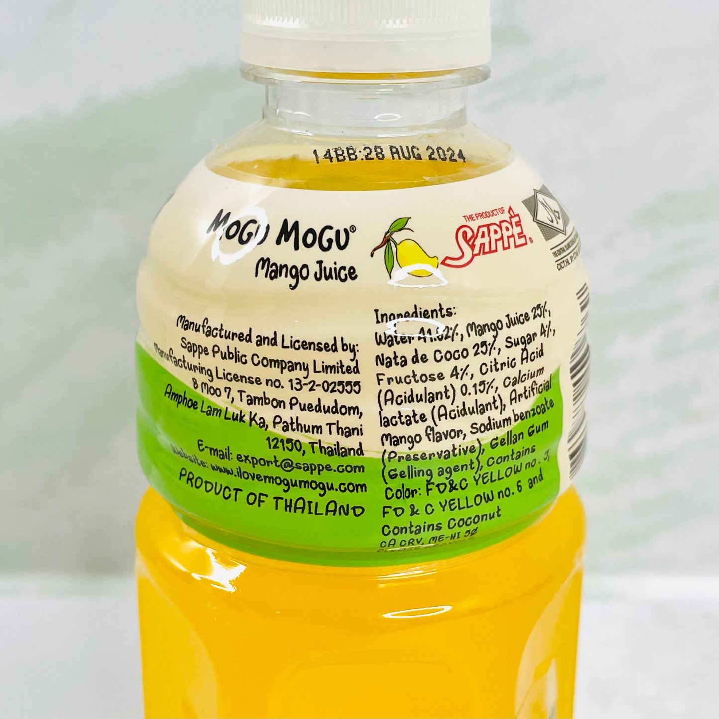 Mogu Mogu Mango juice