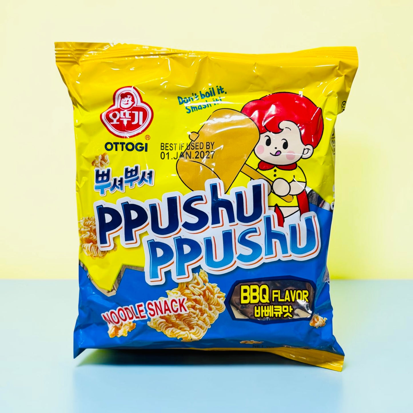 Ppushu ppushu Ramen Snack BBQ flavor