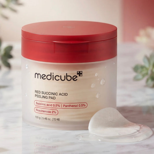 medicube - Red Succinic Acid Peeling Pad 155g (70 pads)