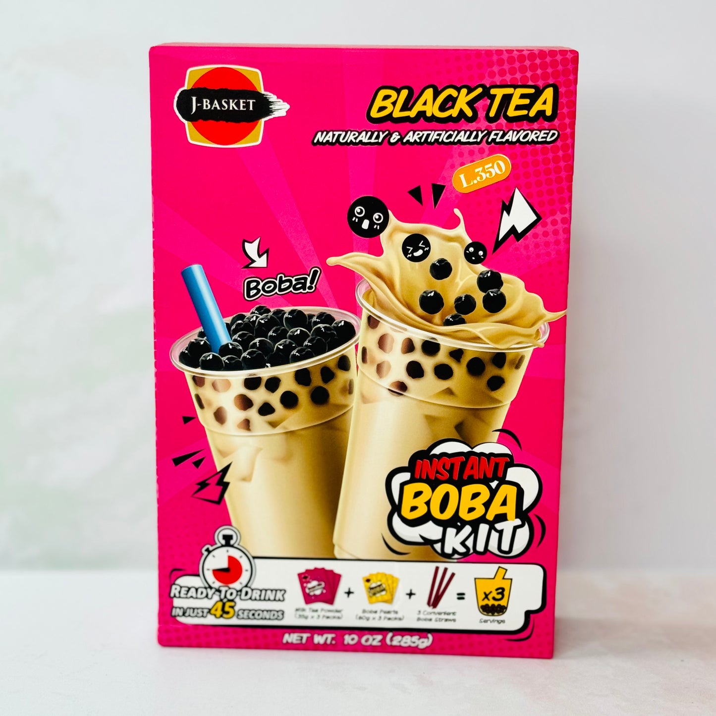 Black Tea Instant Boba Kit