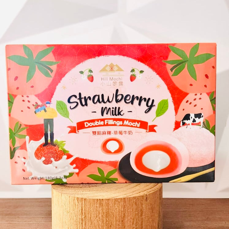 Hill Mochi - Strawberry Milk