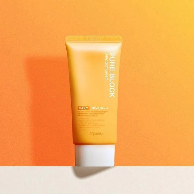 A'Pieu - Pure Block Natural Daily Suncream [Large] 100ml SPF45 PA+++
