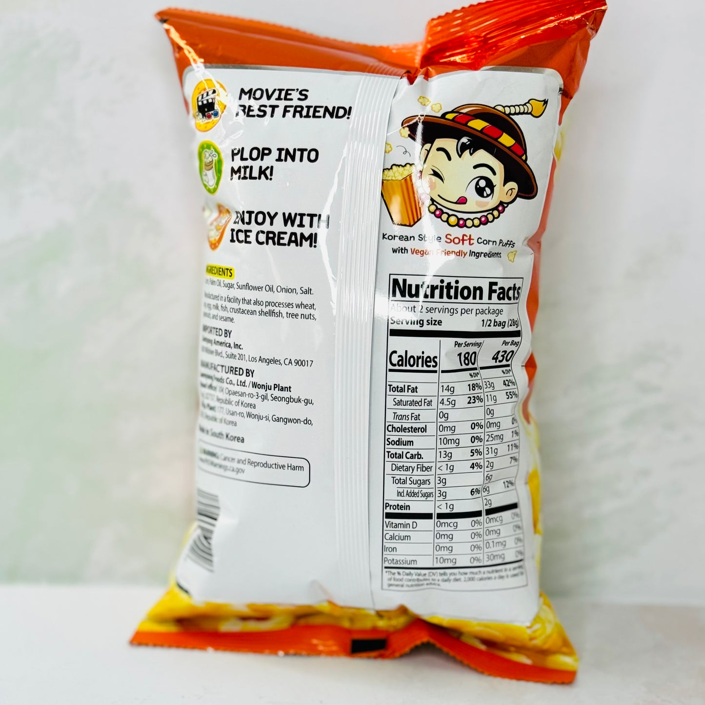 Pop Corn Sweet&Salty Puff Snack