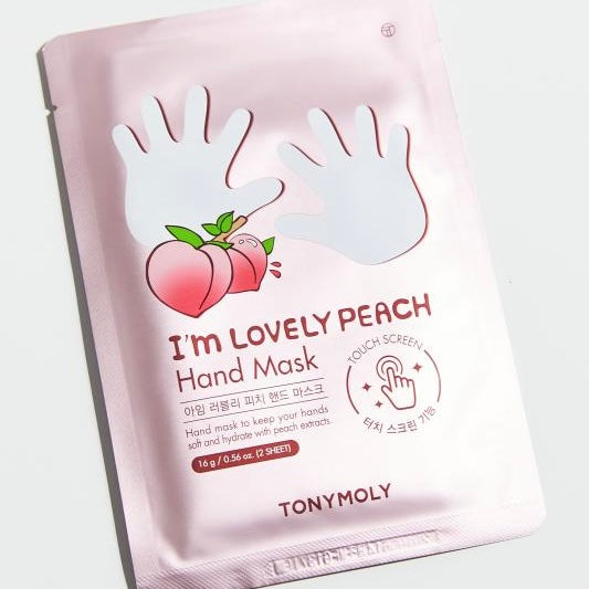 TONYMOLY - Lovely Peach Hand Mask