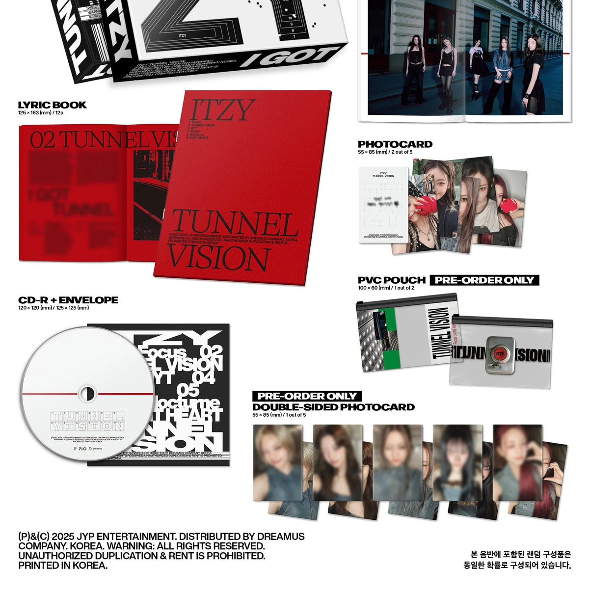 ITZY - [TUNNEL VISION] (Box Ver.)