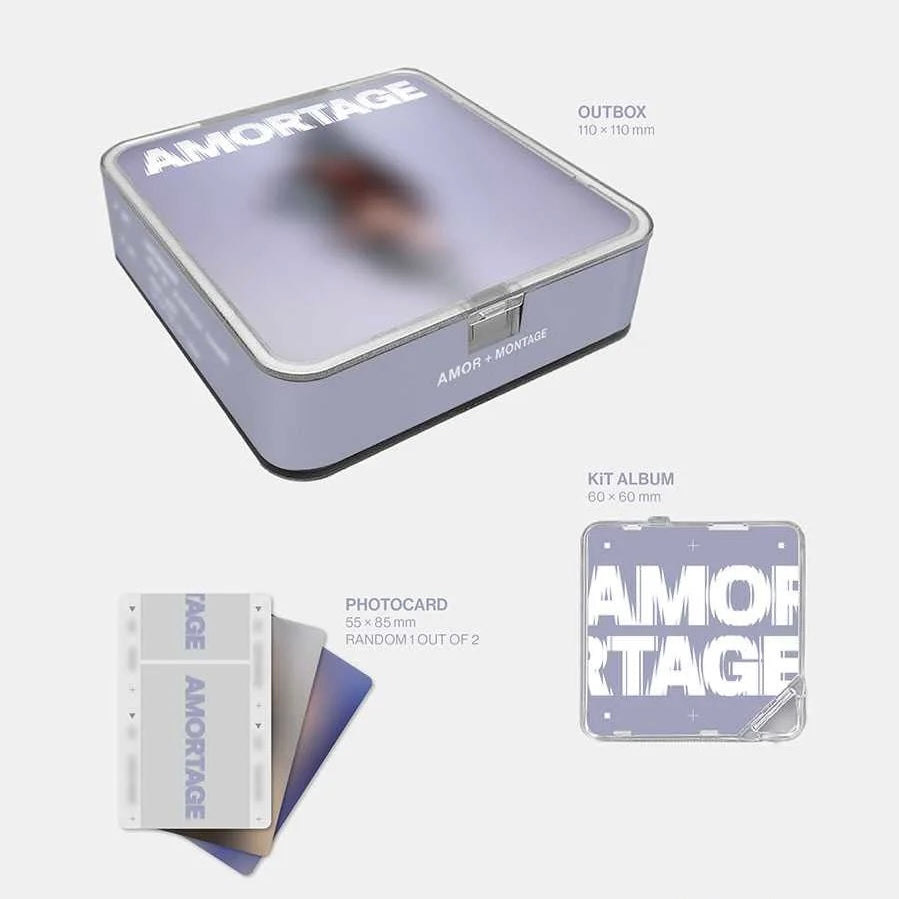 JISOO - mini album [AMORTAGE] (APP Ver)