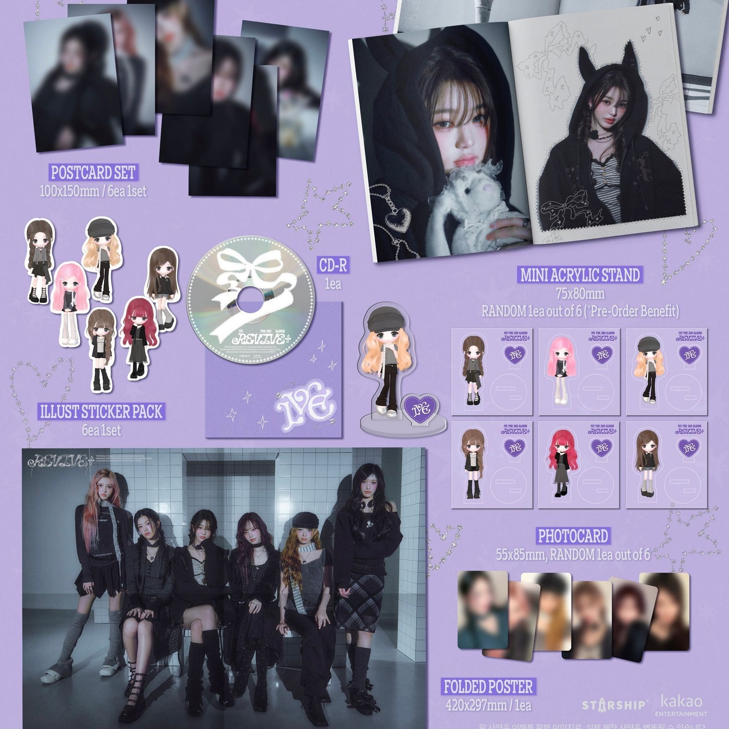 IVE - THE 2ND ALBUM [REVIVE+] (LOVED IVE ver.) (Limited Ver.) (2 TYPES Random Ver.)