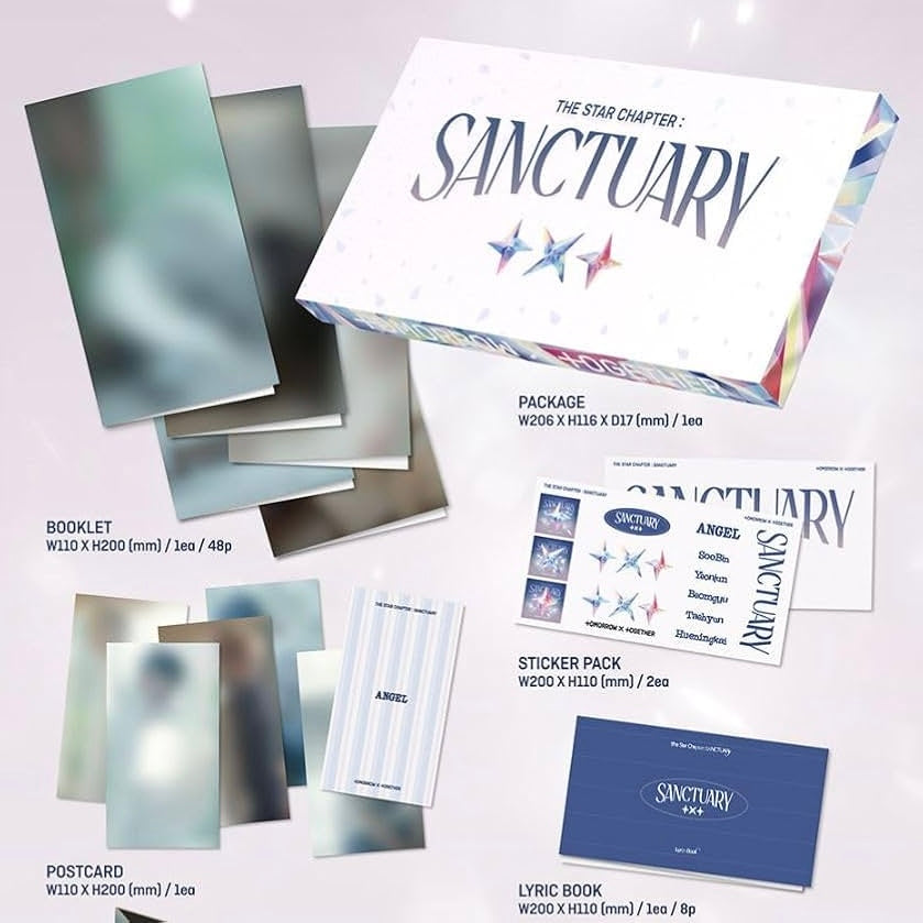 Tomorrow x Together (TXT) - 7th Mini Album [THE STAR CHAPTER : SANCTUARY] (ANGEL Ver.) Random Ver.