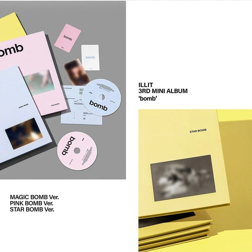 ILLIT - 3RD MINI ALBUM [BOMB] (Random)