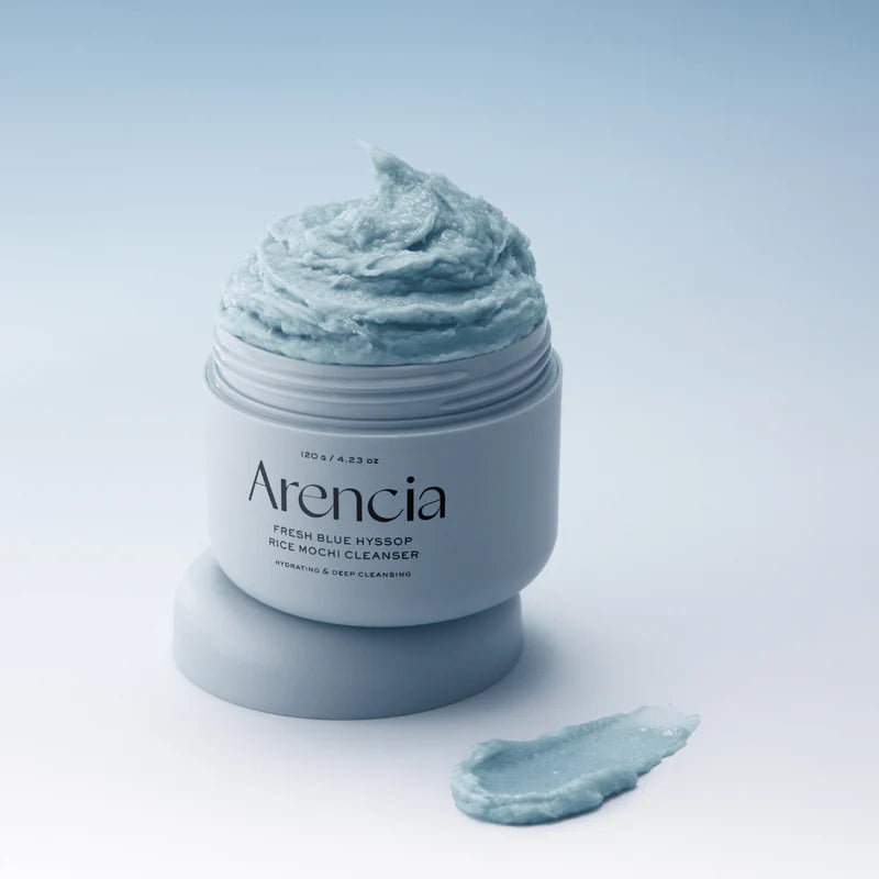 ARENCIA - Fresh Blue Hyssop Rice Mochi Cleanser 120g