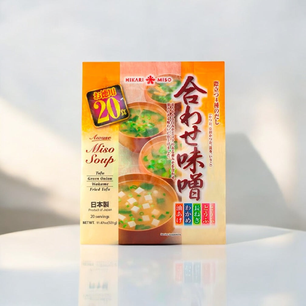 Sorted Miso soup - 4 flavors (20 packs)