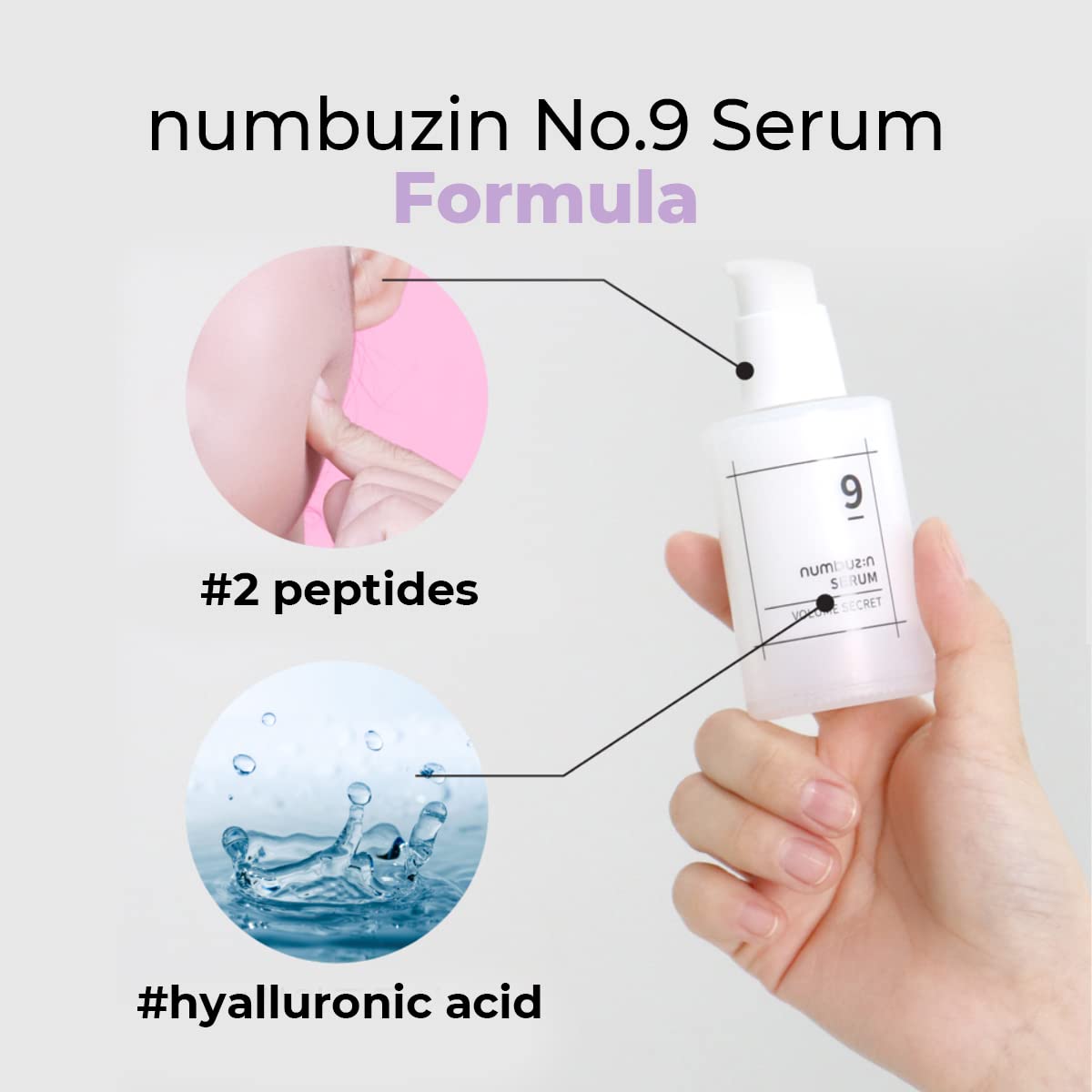 numbuzin 9 Secret Firming serum 50ml